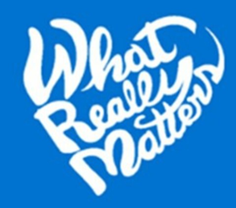 WHAT REALLY MATTERS Logo (USPTO, 06/15/2017)