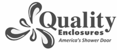 QUALITY ENCLOSURES AMERICA'S SHOWER DOOR Logo (USPTO, 08.09.2017)