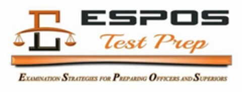 ESPOS TEST PREP - EXAMINATION STRATEGIES FOR PREPARING OFFICERS AND SUPERIORS Logo (USPTO, 22.01.2018)