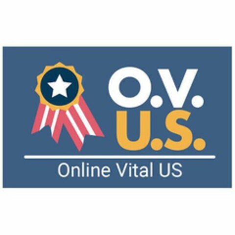 O.V.U.S. ONLINE VITAL US Logo (USPTO, 08/08/2018)