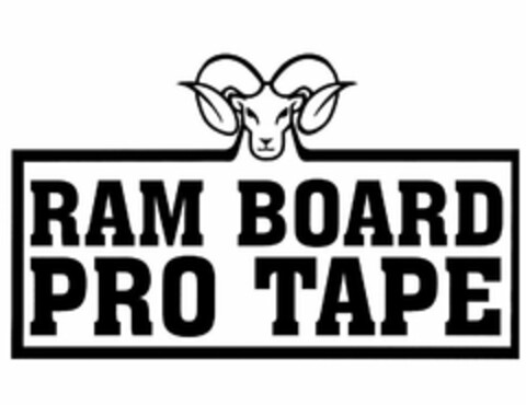 RAM BOARD PRO TAPE Logo (USPTO, 29.10.2018)