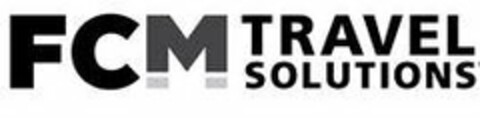 FCM TRAVEL SOLUTIONS Logo (USPTO, 05.11.2018)