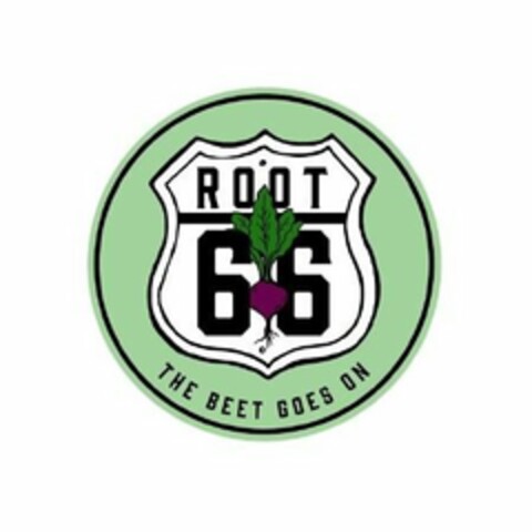 ROOT 66 THE BEET GOES ON Logo (USPTO, 11/28/2018)