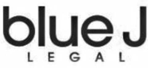 BLUE J LEGAL Logo (USPTO, 03/25/2019)