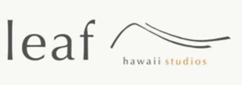 LEAF HAWAII STUDIOS Logo (USPTO, 04.06.2019)