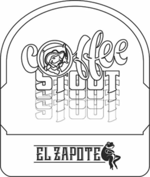COFFEE STOUT EL ZAPOTE Logo (USPTO, 23.10.2019)