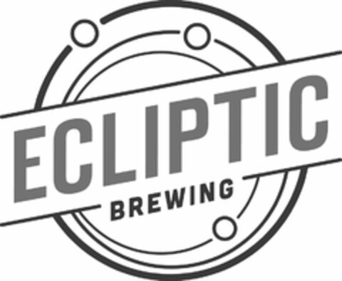 ECLIPTIC BREWING Logo (USPTO, 10/29/2019)