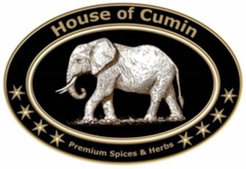 HOUSE OF CUMIN PREMIUM SPICES & HERBS Logo (USPTO, 01/07/2020)