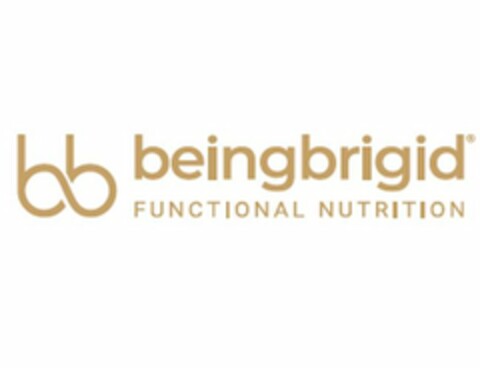 BB BEINGBRIGID FUNCTIONAL NUTRITIONAL Logo (USPTO, 24.03.2020)