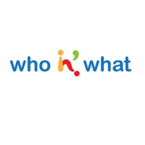 WHO N WHAT Logo (USPTO, 07/21/2009)