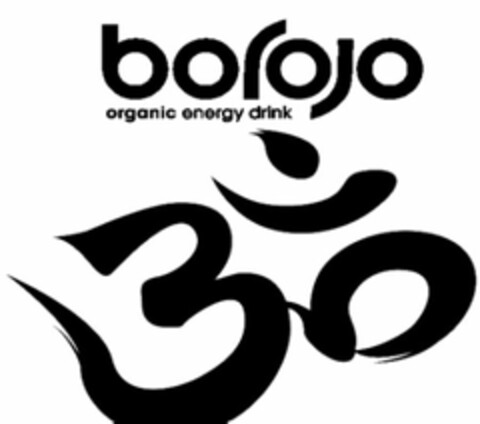 BOROJO ORGANIC ENERGY DRINK Logo (USPTO, 08.10.2009)