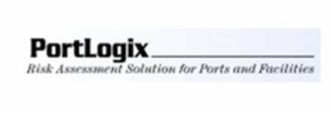 PORTLOGIX RISK ASSESSMENT SOLUTIONS FOR PORTS AND FACILITIES Logo (USPTO, 03.11.2009)