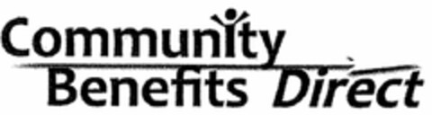 COMMUNITY BENEFITS DIRECT Logo (USPTO, 16.12.2009)