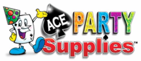 ACE PARTY SUPPLIES Logo (USPTO, 04/10/2010)