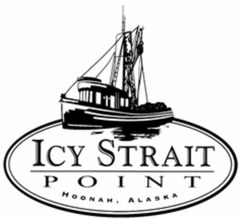 ICY STRAIT POINT HOONAH, ALASKA Logo (USPTO, 19.05.2010)