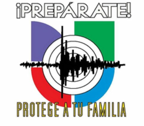 ¡PREPÁRATE! PROTEGE A TU FAMILIA U Logo (USPTO, 07/22/2010)