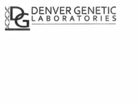 DGL DENVER GENETIC LABORATORIES Logo (USPTO, 19.10.2010)