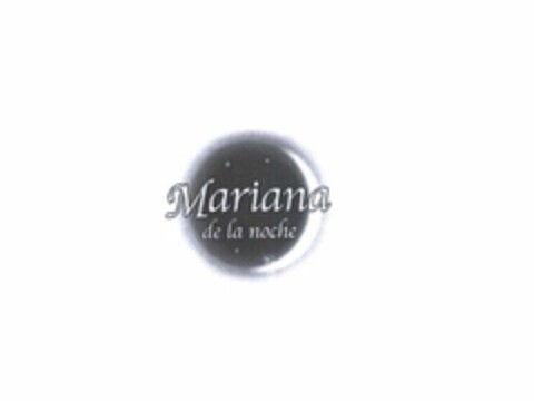 MARIANA DE LA NOCHE Logo (USPTO, 29.10.2010)