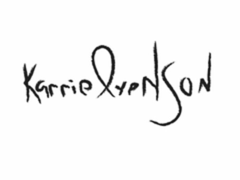 KARRIE EVENSON Logo (USPTO, 16.12.2010)