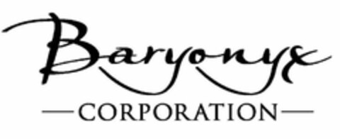 BARYONYX CORPORATION Logo (USPTO, 20.05.2011)