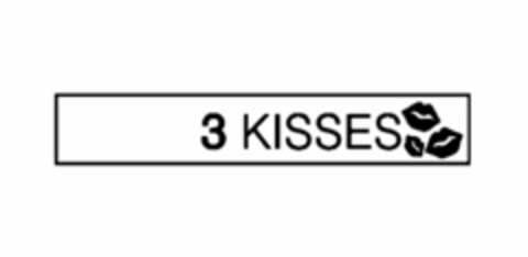 3 KISSES Logo (USPTO, 26.05.2011)