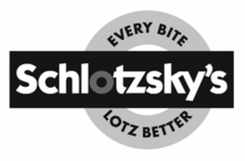 EVERY BITE SCHLOTZSKY'S LOTZ BETTER Logo (USPTO, 06/14/2011)