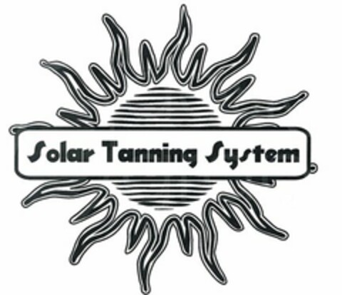 SOLAR TANNING SYSTEM Logo (USPTO, 09.02.2012)