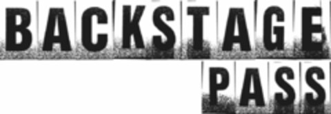 BACKSTAGE PASS Logo (USPTO, 21.02.2012)