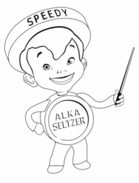 SPEEDY ALKA SELTZER Logo (USPTO, 12.04.2012)