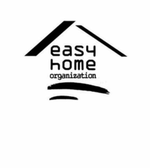 EASY HOME ORGANIZATION Logo (USPTO, 08/06/2013)