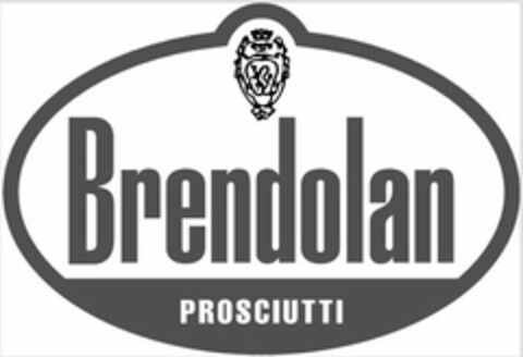 BRENDOLAN PROSCIUTTI Logo (USPTO, 08/08/2013)