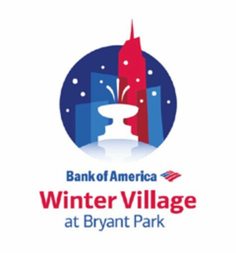 BANK OF AMERICA WINTER VILLAGE AT BRYANT PARK Logo (USPTO, 16.08.2013)