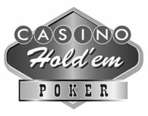 CASINO HOLD'EM POKER Logo (USPTO, 23.08.2013)