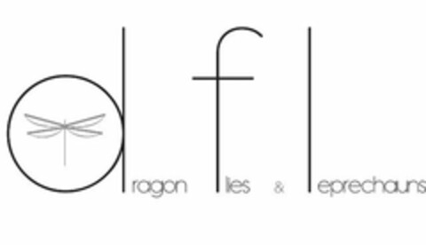 DRAGON FLIES & LEPRECHAUNS Logo (USPTO, 03.12.2013)