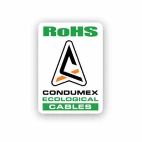 ROHS CX CONDUMEX ECOLOGICAL CABLES Logo (USPTO, 07.02.2014)