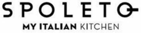 SPOLETO MY ITALIAN KITCHEN Logo (USPTO, 25.04.2014)