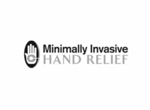 MINIMALLY INVASIVE HAND RELIEF Logo (USPTO, 29.04.2014)