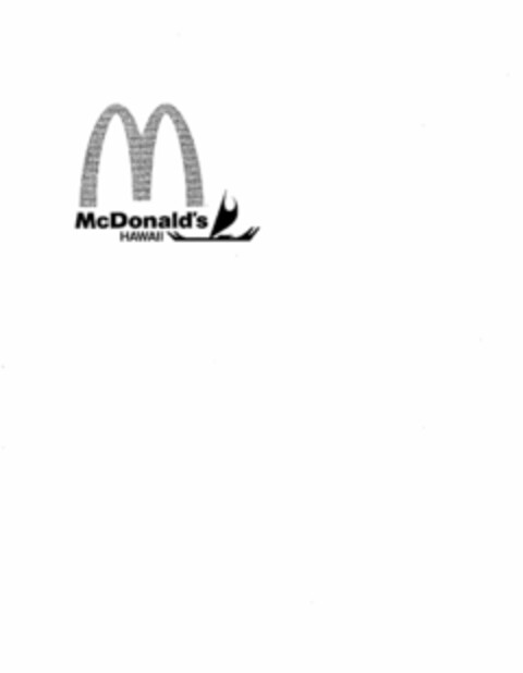 M MCDONALD'S HAWAII Logo (USPTO, 07/02/2014)