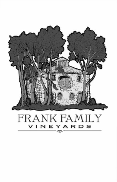 FRANK FAMILY VINEYARDS Logo (USPTO, 28.01.2015)