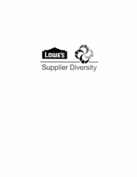 LOWE'S SUPPLIER DIVERSITY Logo (USPTO, 20.04.2015)