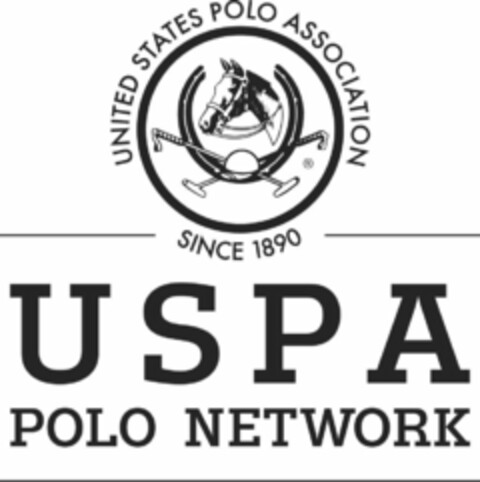 UNITED STATES POLO ASSOCATION SINCE 1890 USPA POLO NETWORK Logo (USPTO, 02/05/2016)