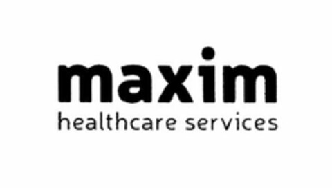 MAXIM HEALTHCARE SERVICES Logo (USPTO, 07.04.2016)
