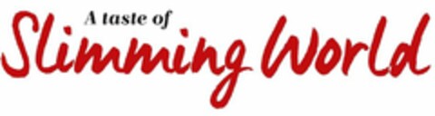 A TASTE OF SLIMMING WORLD Logo (USPTO, 27.04.2016)