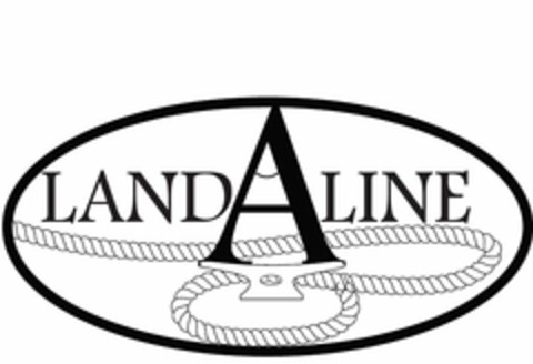 LAND A LINE Logo (USPTO, 27.06.2016)