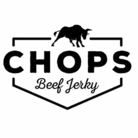 CHOPS BEEF JERKY Logo (USPTO, 09/15/2016)