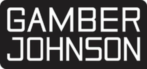 GAMBER JOHNSON Logo (USPTO, 12/29/2016)