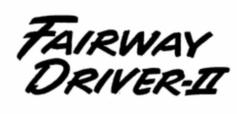 FAIRWAY DRIVER-II Logo (USPTO, 14.02.2017)