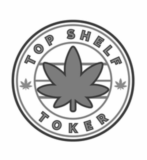 TOP SHELF TOKER Logo (USPTO, 15.02.2017)