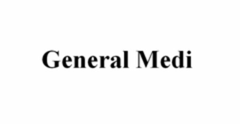 GENERAL MEDI Logo (USPTO, 01.03.2017)