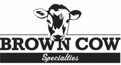 BROWN COW SPECIALTIES Logo (USPTO, 05/22/2017)